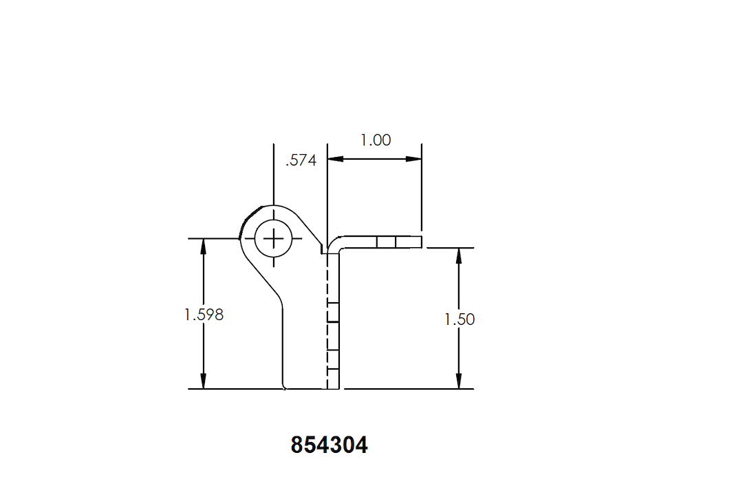 BAL RV Slide Out Roller (854304) – Inside Diameter (In): 1/2 Inch