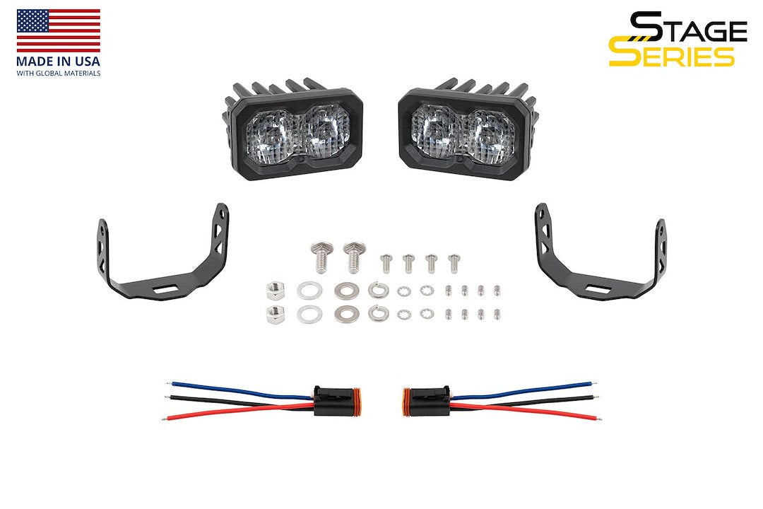 Diode Dynamics DD8104P C2 2.0 White Driving/Spot Pod Kit