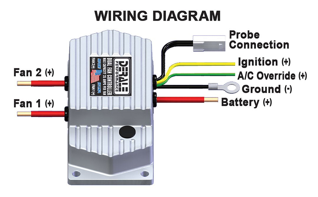 Derale 16789 Fan-Control Temperature Unit - image 1