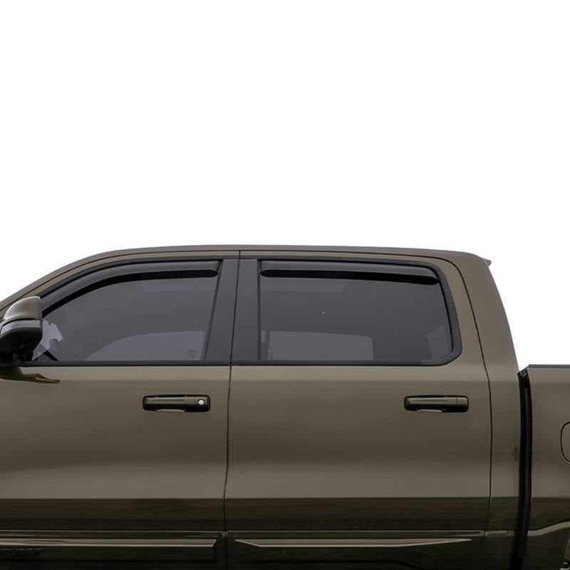 Black Horse Offroad 1494788IN Frontier Crew Cab 3-mm Acrylic Window Visors - image 2