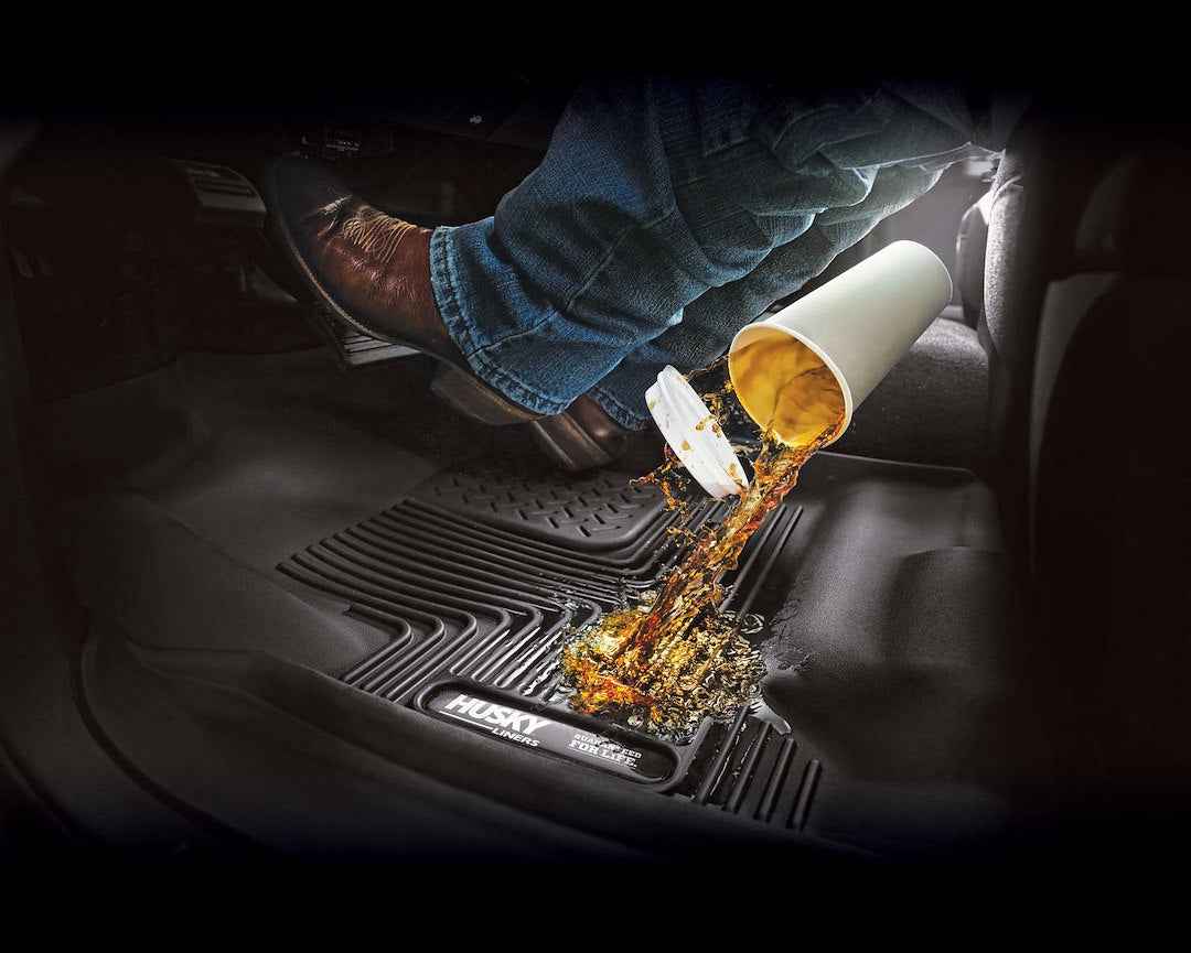 Husky Liners Molded Floor Liners - 1 Piece, Black – 53191