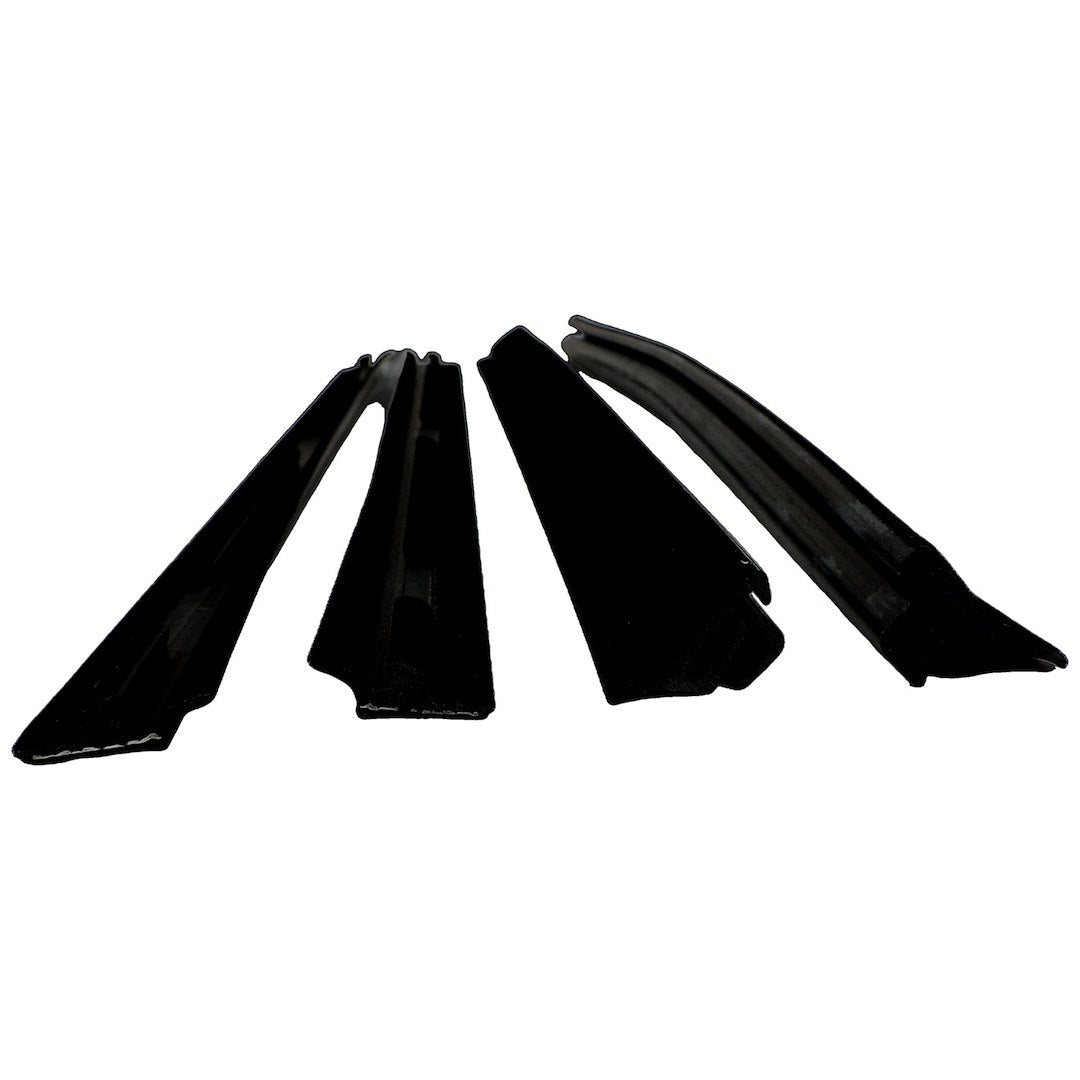 Crown Automotive 55235408K4 Individual Black Rubber Door Weatherstripping - image 2