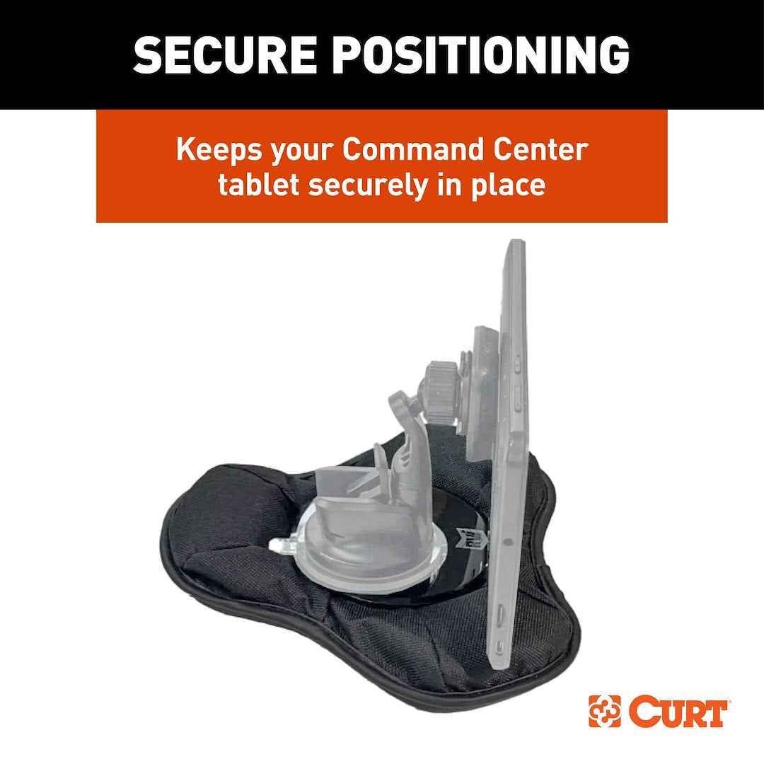 CURT Towed Vehicle Brake Control Radio Mount - Dash Mount – 52213