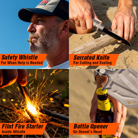 Mile Marker 32004 Pro Terrain Multi-Tool Survival Kit