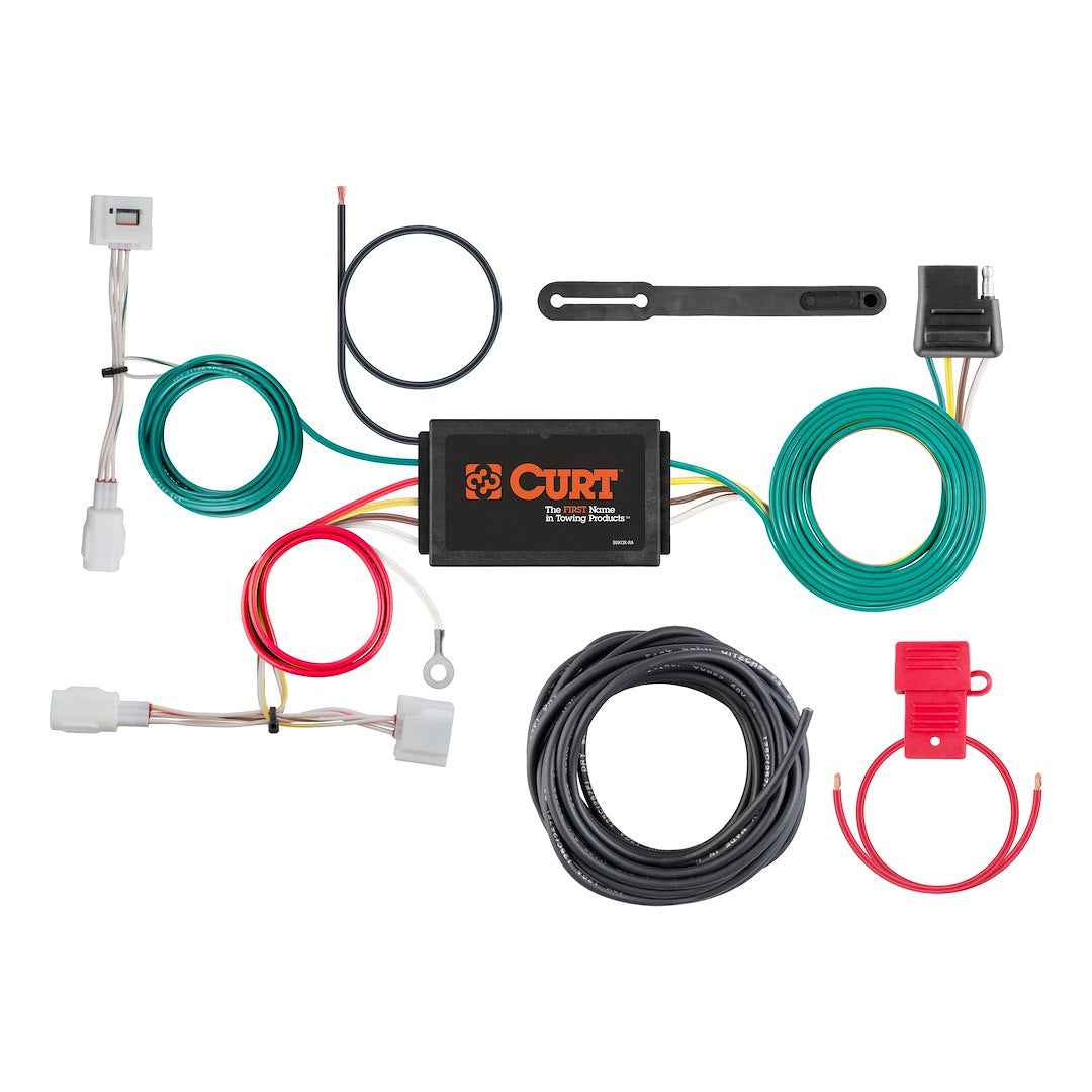 CURT Custom 4-Way Flat Wiring - Mazda CX-5 – 56377