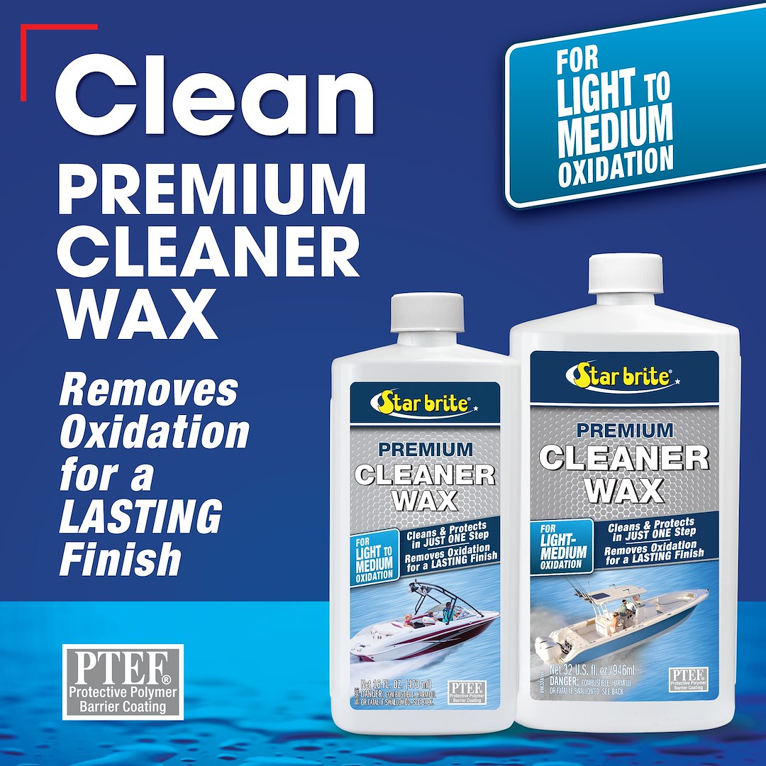 Star Brite 089632p One Step Restoring Cleaner Wax