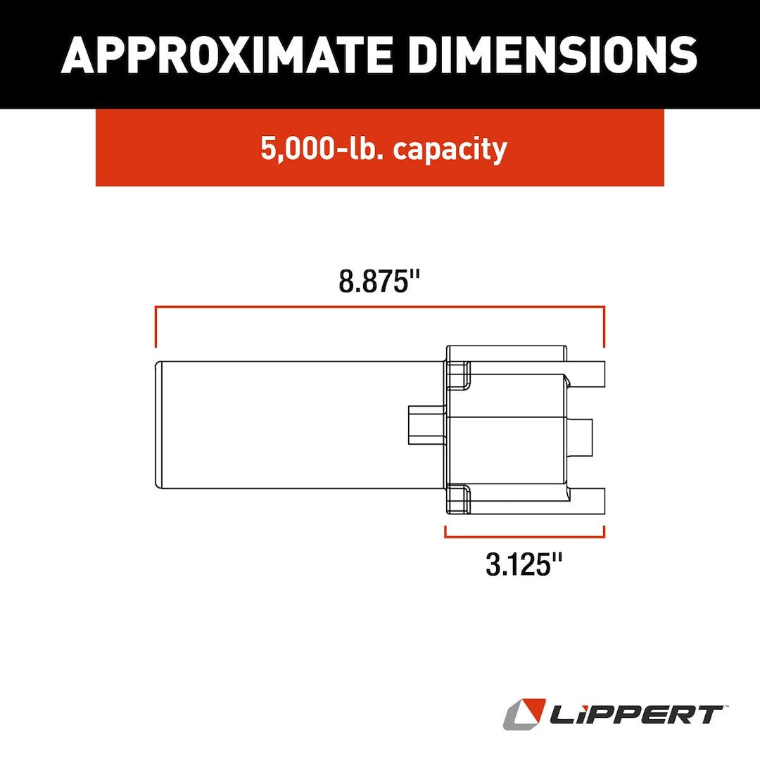 Lippert Components 141893 Trailer Landing Gear Motor - image 5