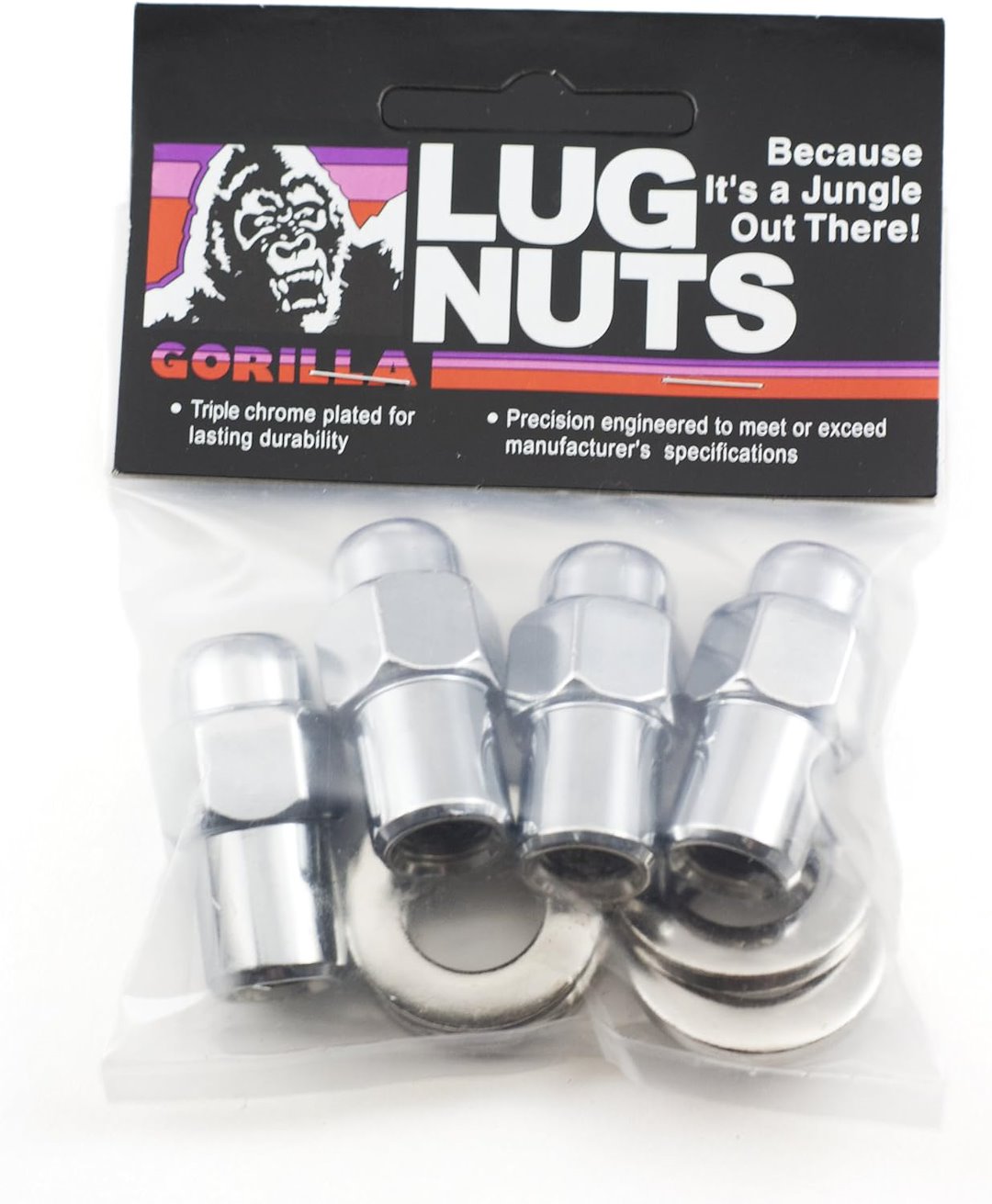 Gorilla 73177CRB Cragar Mag Wheel-Nut Package