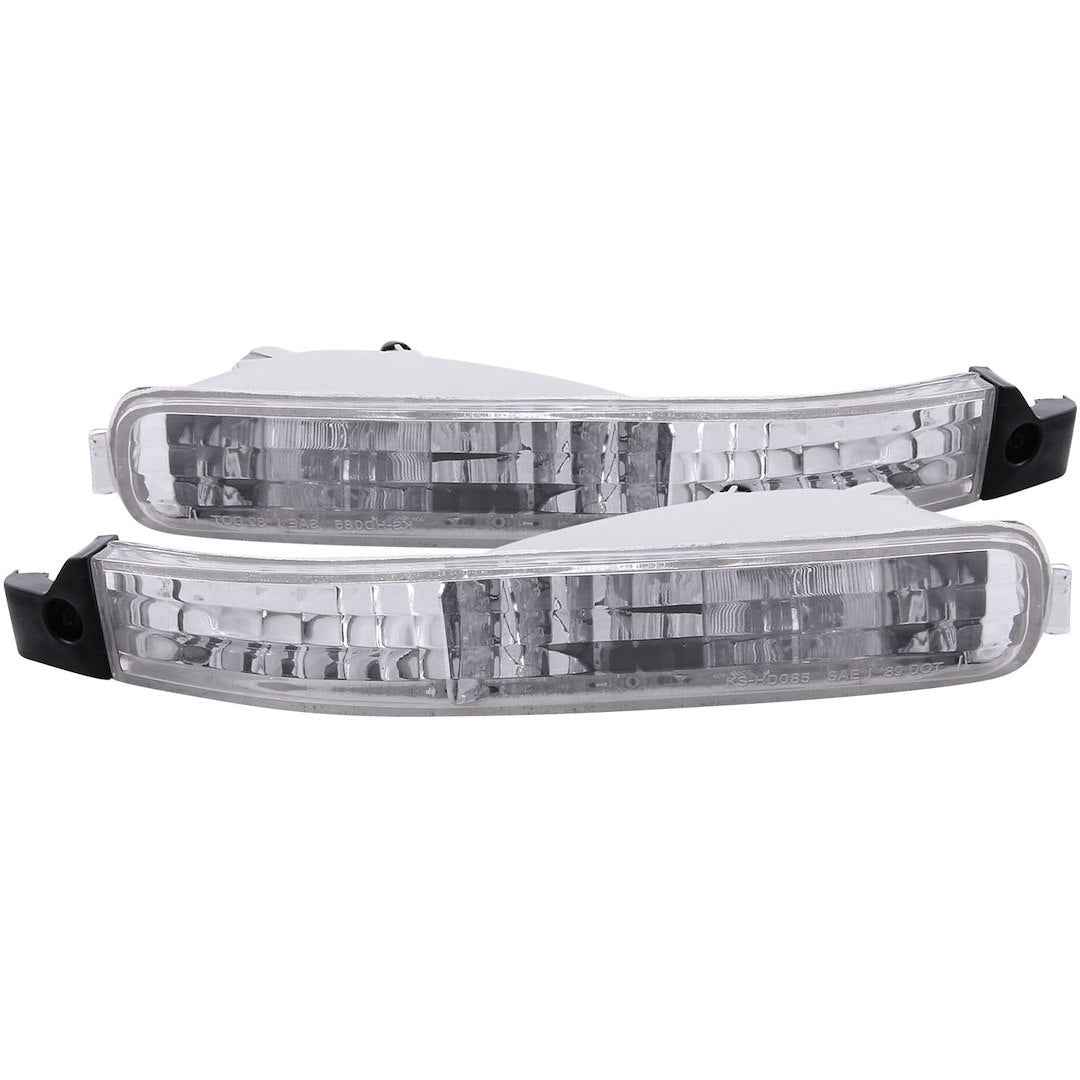 ANZO USA 511007 Euro Parking/Signal Pair, Chrome Housing