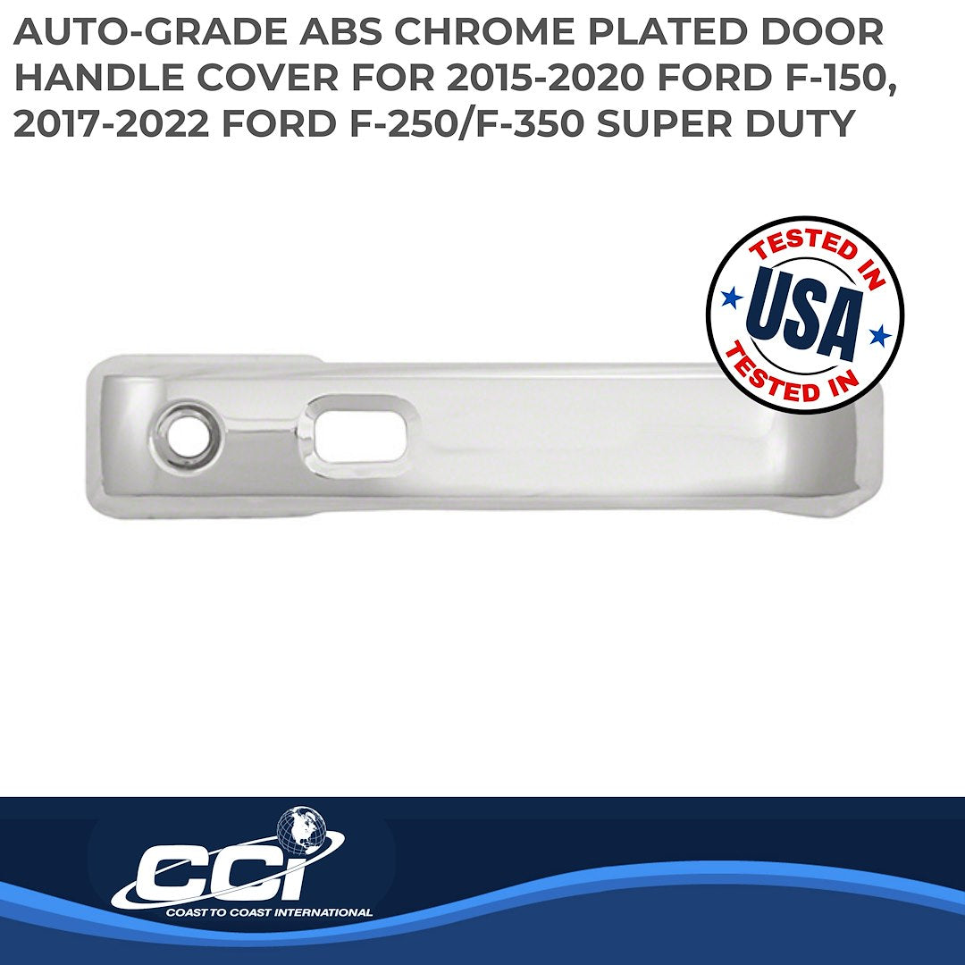 Coast To Coast DH68570S F-150 Smart-Key Chrome Lever Overlays - image 2