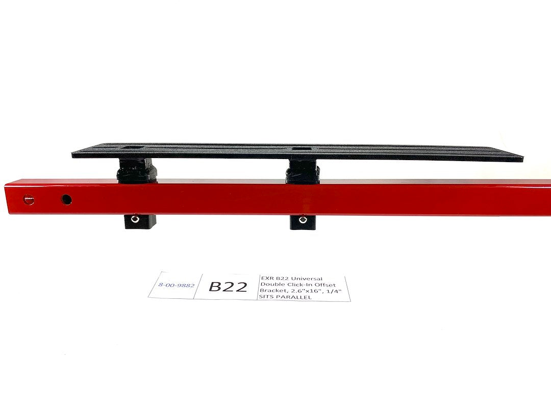 Exposed Rack 8-00-9882 Offset Double Rack Accessory Bracket