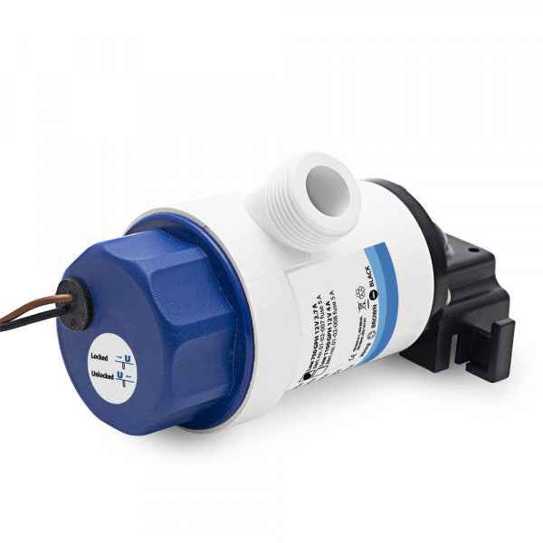 Albin 01-02-007 Low-Profile 750-GPH Bilge Pump, 12V