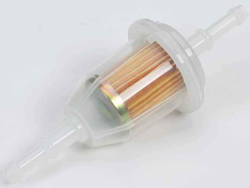 Moeller 03331610 10-Micron Inline Fuel Filter, 5/16-Inch Barbs
