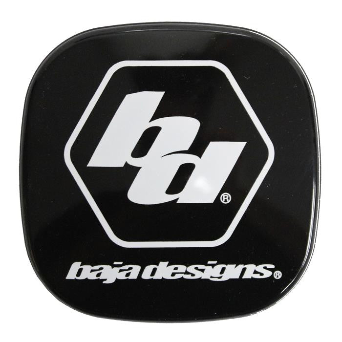Baja Designs 668001 Black Logo Cover for Squadron Pro/Sport - image 1