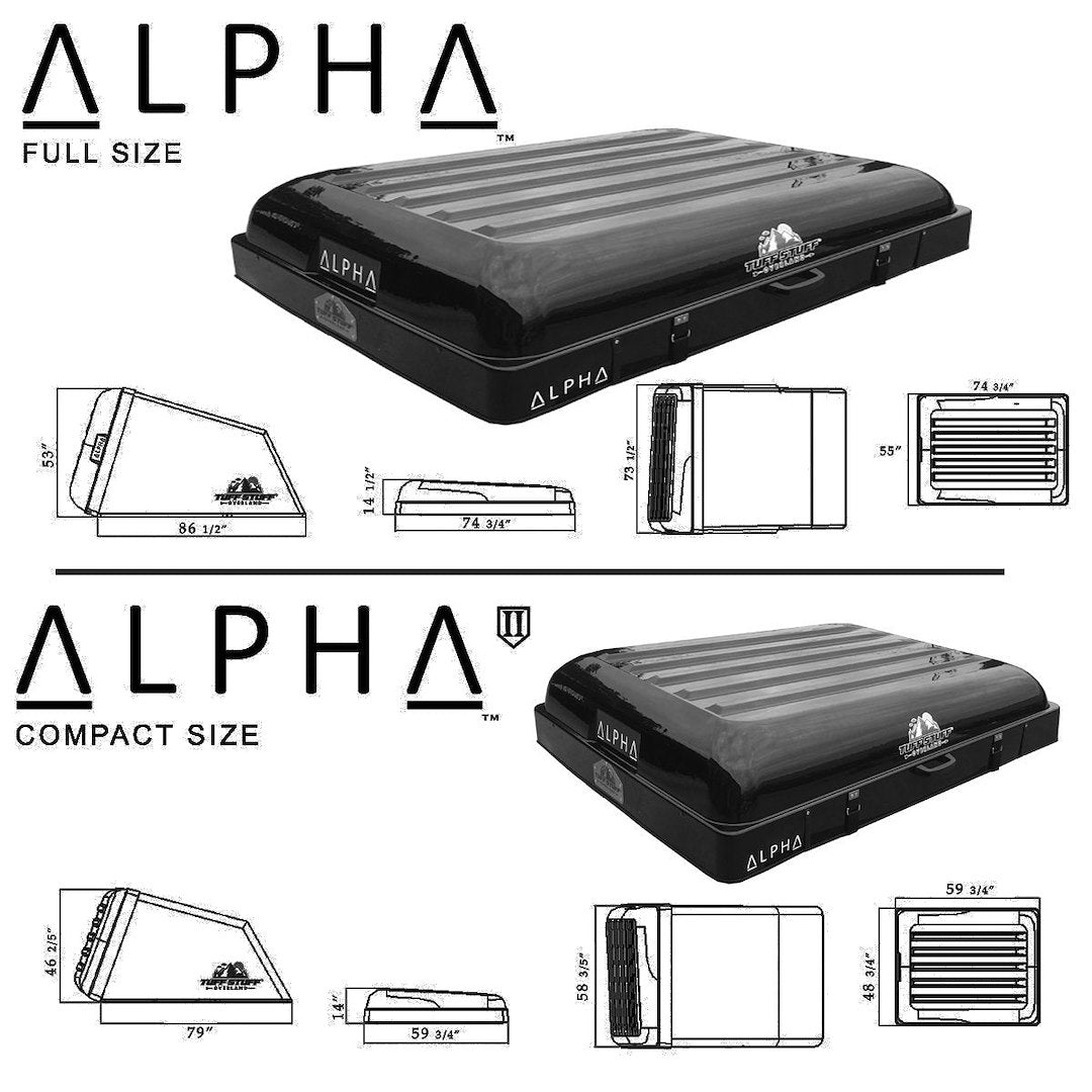Tuff Stuff Overland TS-RTT-CS-BK Alpha Four-Adult Side-Opening Rooftop Tent - image 20