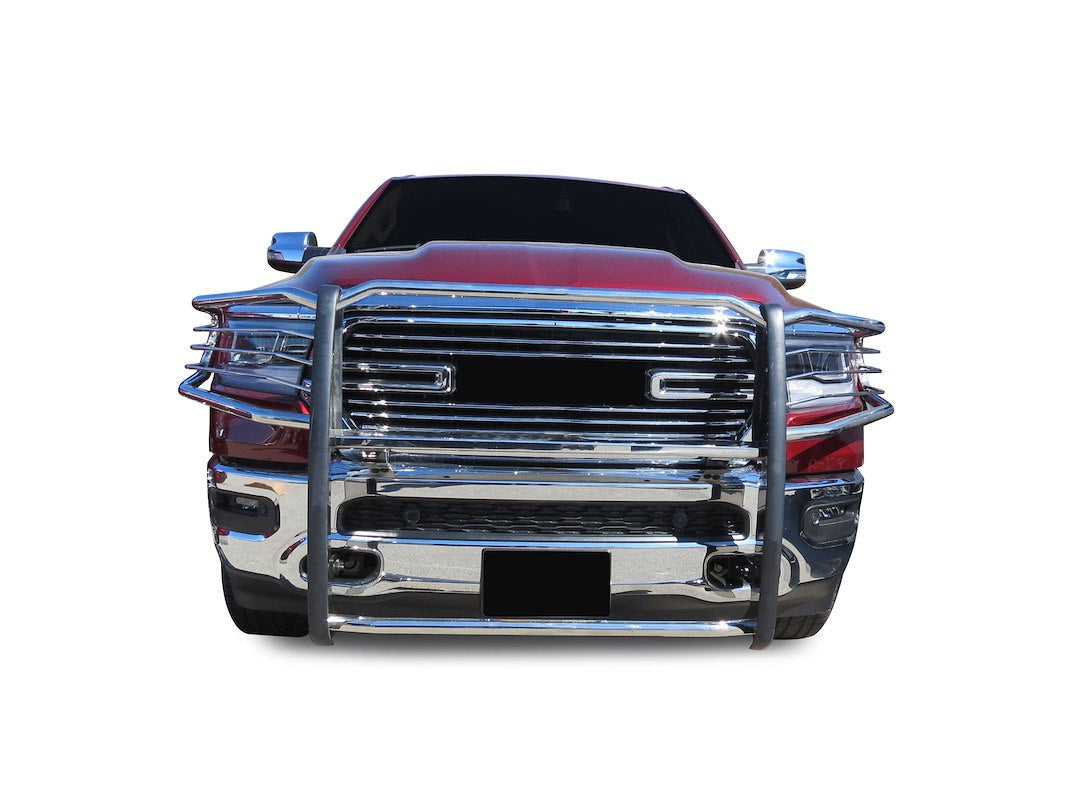 Black Horse Offroad 17DG111MSS Polished Stainless Ram Grille/Brush Guard - image 4