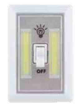 AP Products 025020 White Cordless COB LED Switch Light