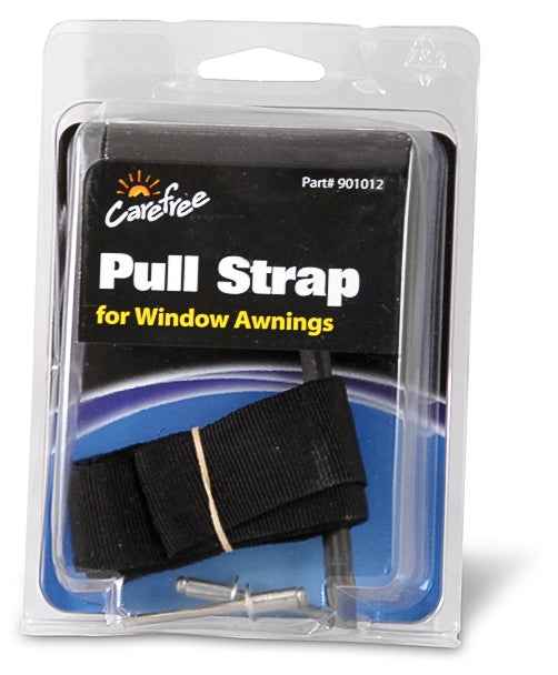 Carefree RV 901012 Black 27-Inch Window Awning Pull Strap