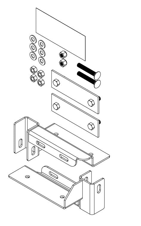 BackRack 30940 Utility-Body Rack Installation Kit