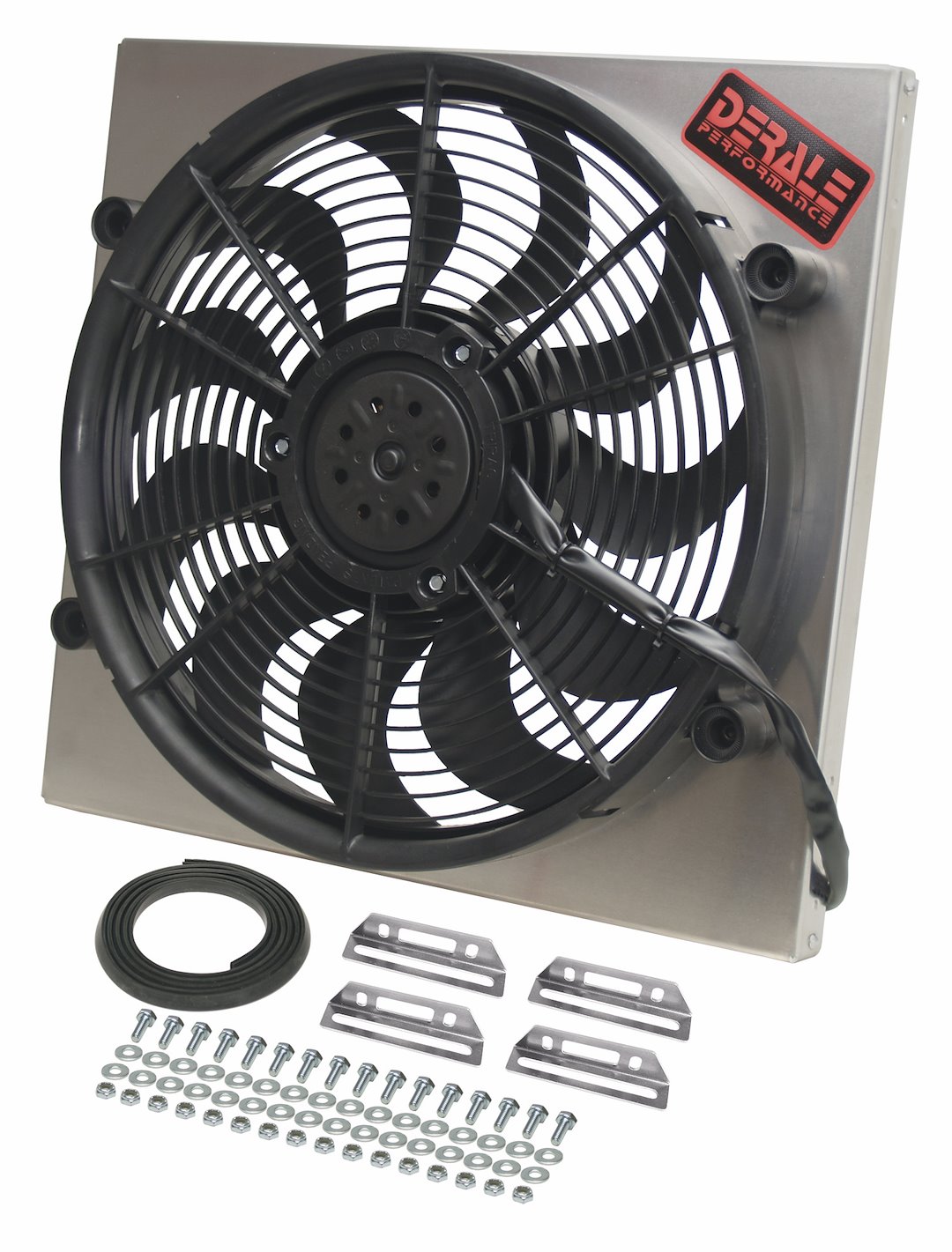 Derale 16819 17 in Shrouded Puller-Fan Assembly - image 1