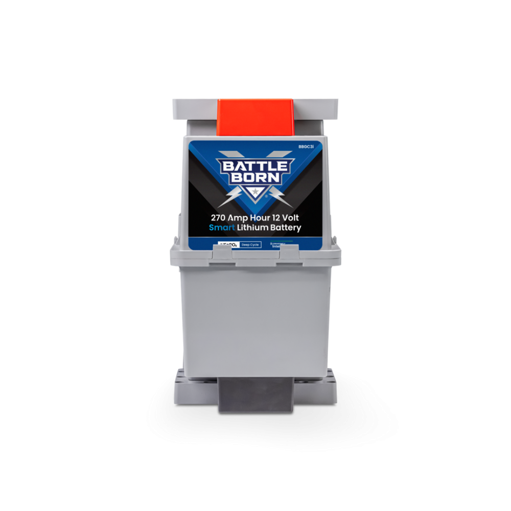 Battle Born Batteries 12V 270Ah Lithium Deep Cycle Battery – BBGC3I