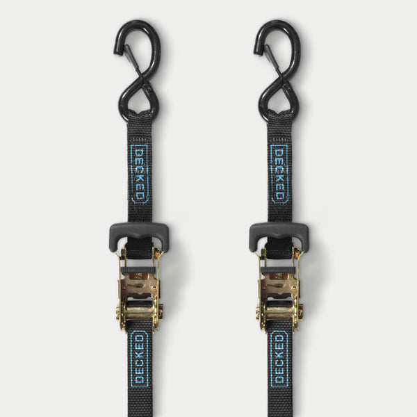 Decked A0088-Rstp-Blk Adjustable Ratchet Tie-Down