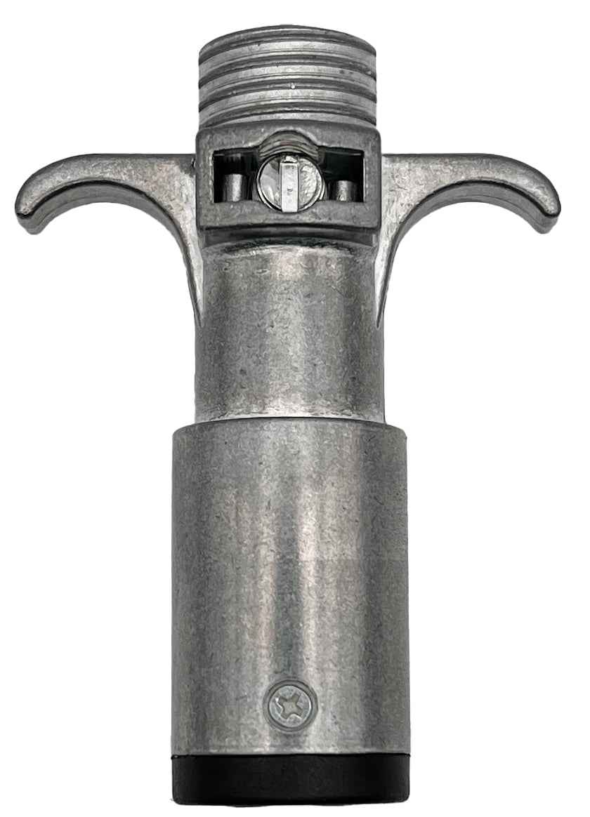 RV Designer TC535 Natural Zinc 6-Pin Trailer Wiring Plug