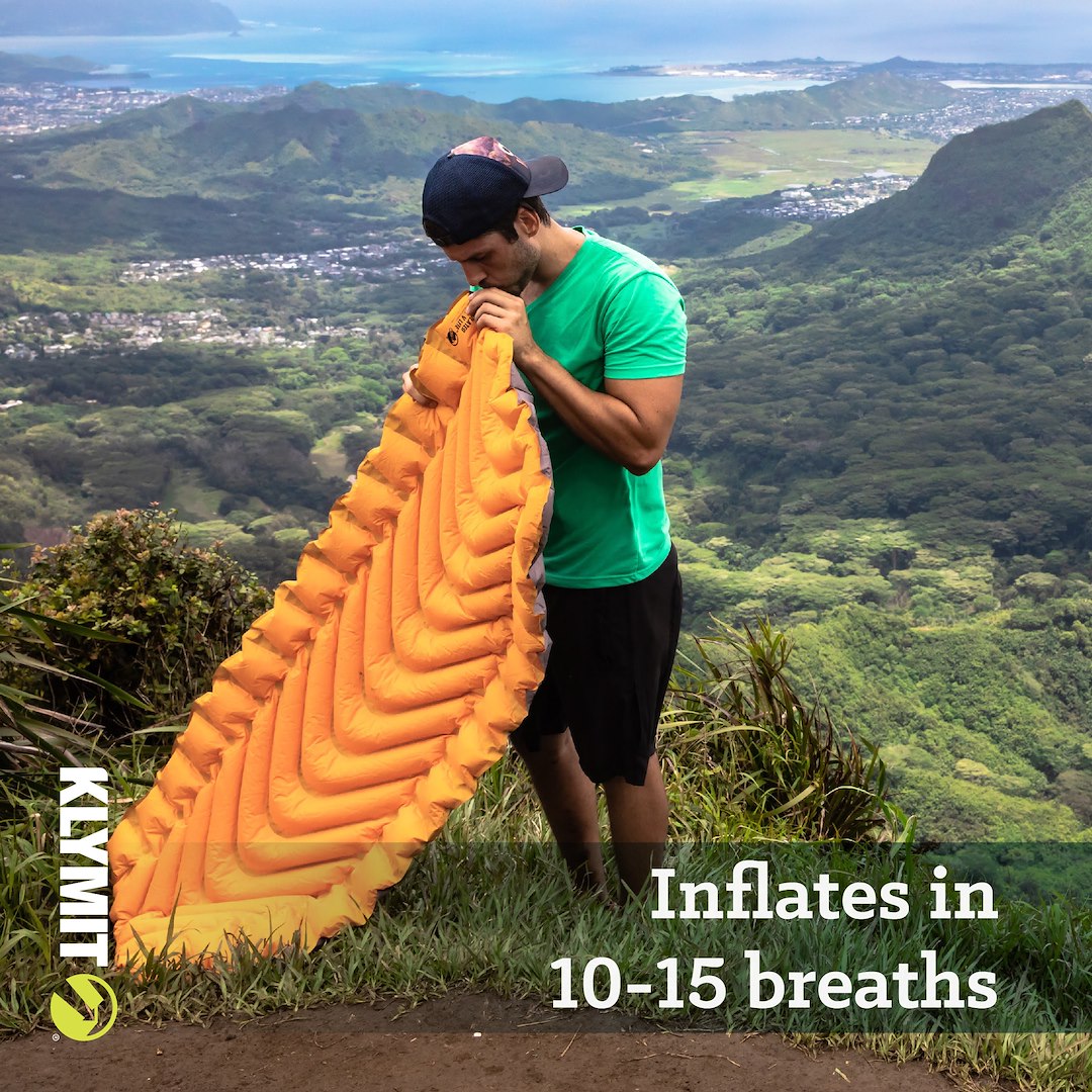 Klymit 06i2or03c Static-Series Sleeping Pad