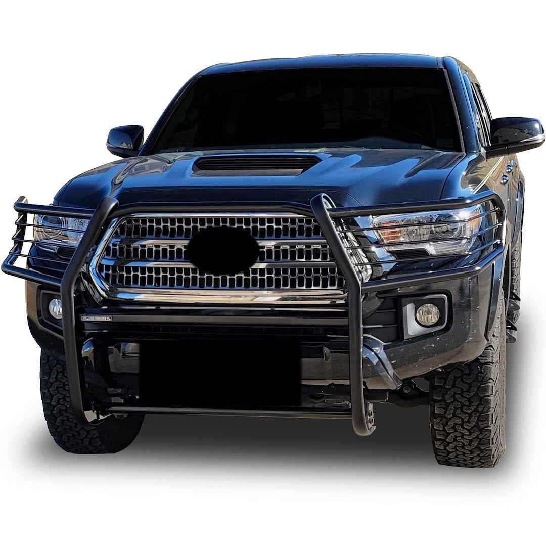 Black Horse Offroad 17A096402MA Tacoma Modular Black Steel Grille Protector
