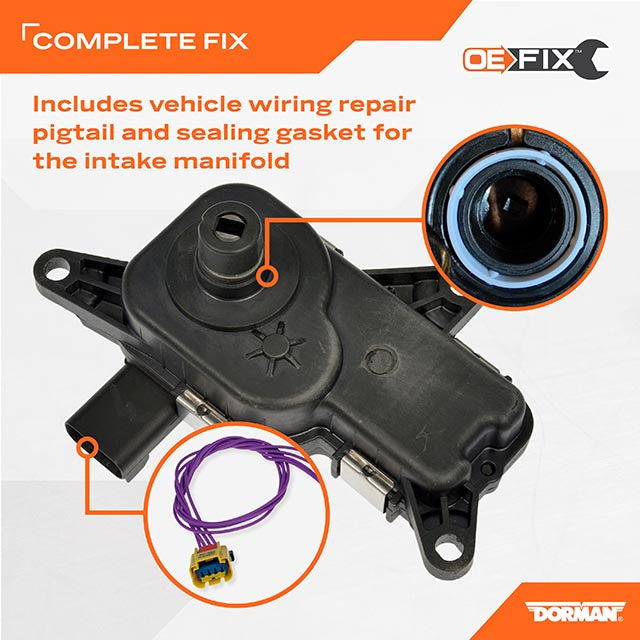 Dorman (OE Solutions) 911-933 OE FIX Intake Runner Motor Repair Kit - image 9