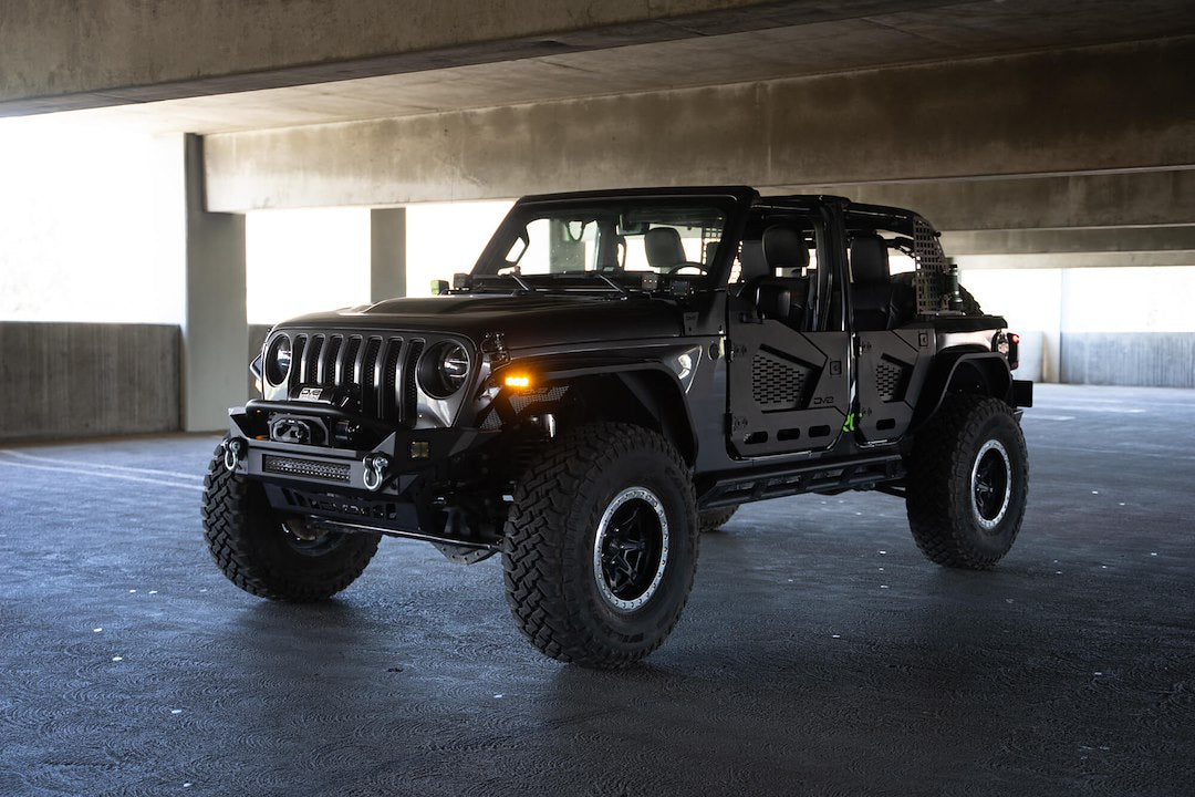 DV8 Offroad FDJL-07 Slim Flat Fender Flares