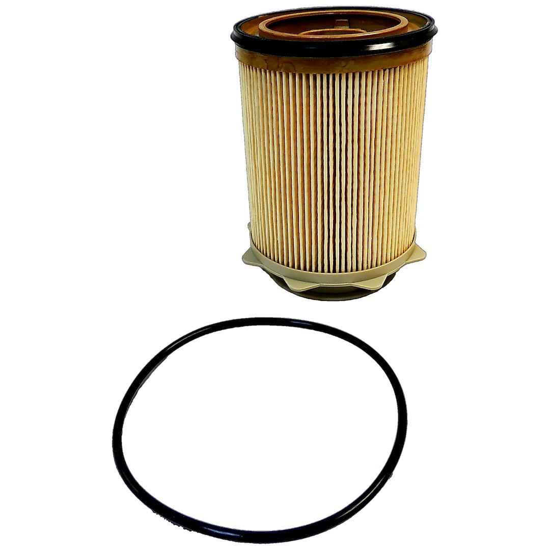 Crown Automotive 68157291AA Paper Fuel Filter with Gasket, White
