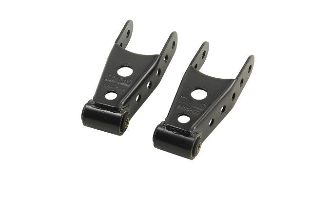 Belltech 6400 GM Rear Shackles with Bushings, 2-Inch Drop