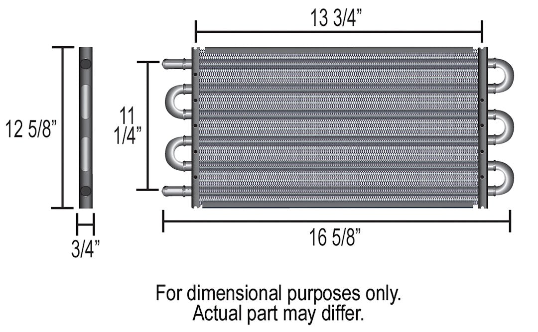 Derale 13105 Series 7000 Truck/Motorhome Cooler - image 3
