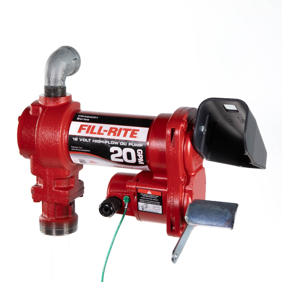 Fill-Rite Fr4204h High-Flow Liquid-Transfer Pump, 12V DC