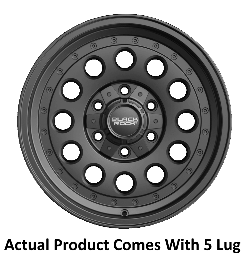 Black Rock Wheels 960SB8950 Series 960 Baja-Style Satin 18x9 Wheel - image 2