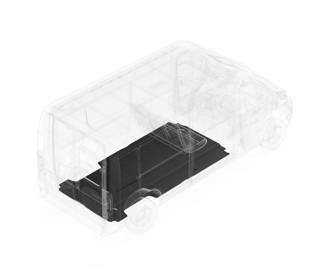 Legend Fleet 642-043-7321 AutoMat Bar ProMaster Cargo Lining
