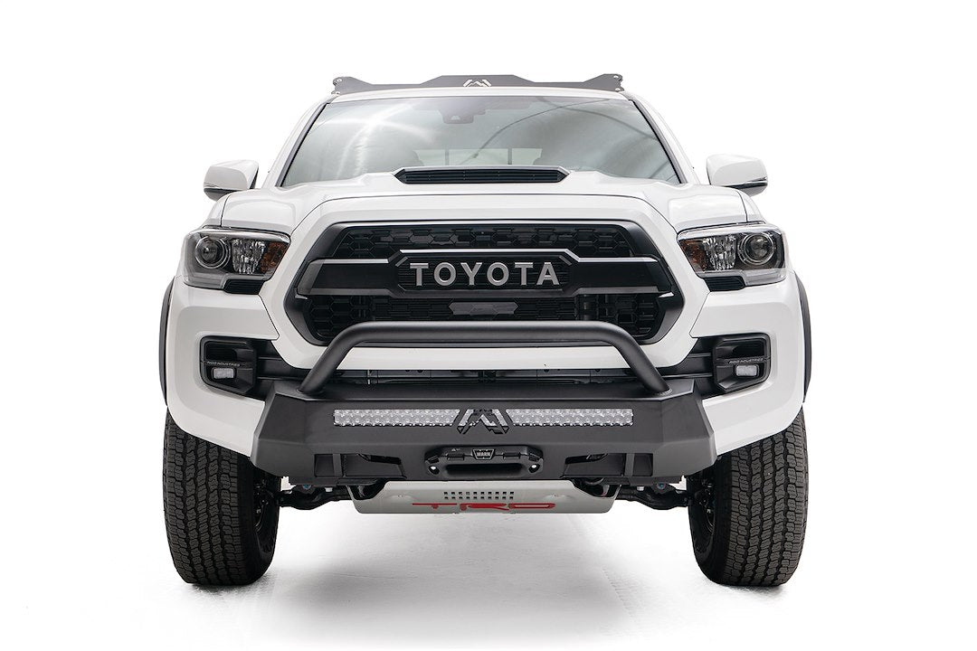 Fab Fours TT16-N3652-1 Concealed Winch-Mount Bumper