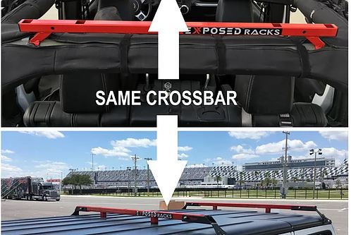 Exposed Rack 8-00-9702-RD Red Middle Crossbar for Roof Rack