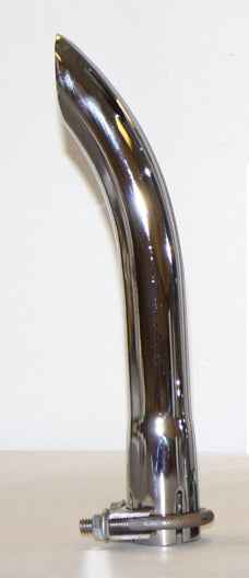 AP Products Chrome Exhaust Turnout - 2 in Inlet – CTD-2000