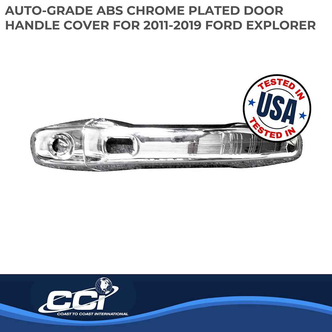 Coast To Coast DH68589S Explorer Smart-Key Chrome Handle Overlays
