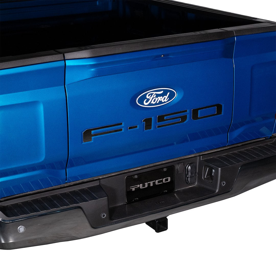 Putco 55564BPFD Licensed Black Platinum Tailgate Letters