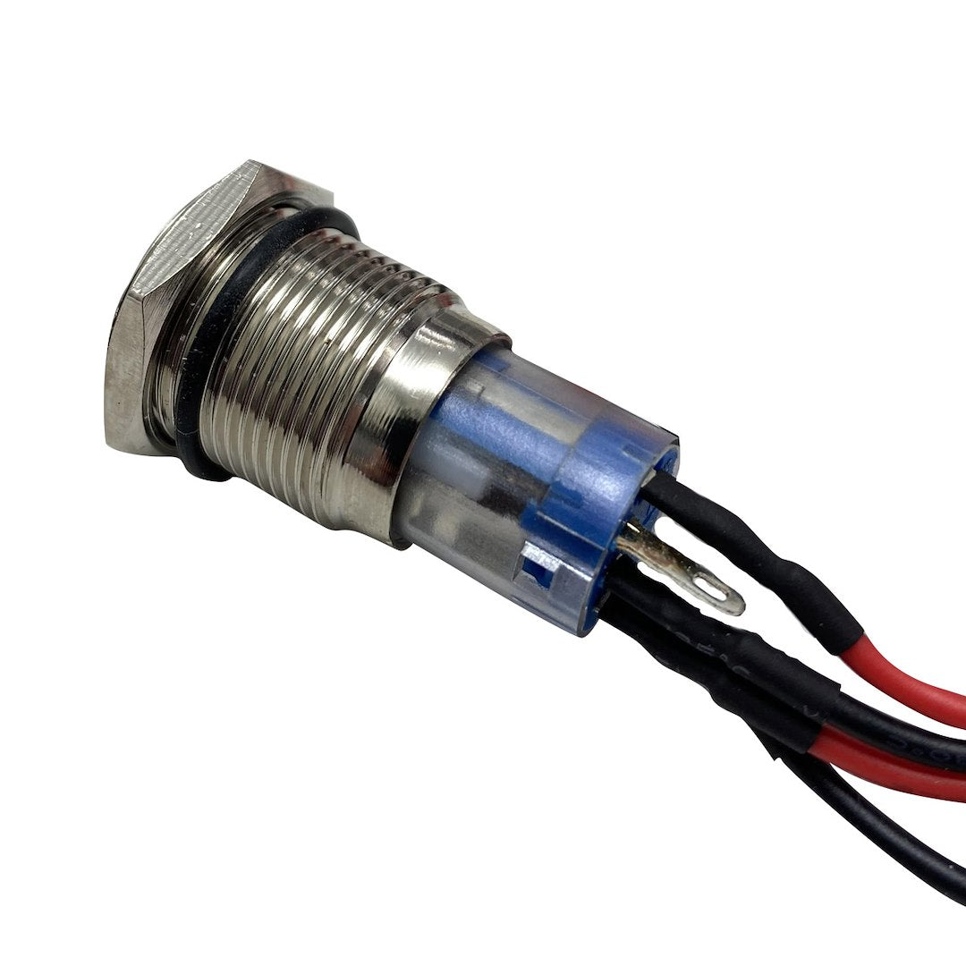 Race Sport RS-2P16MM-LEDB LED-Indicator Push-Button Switch