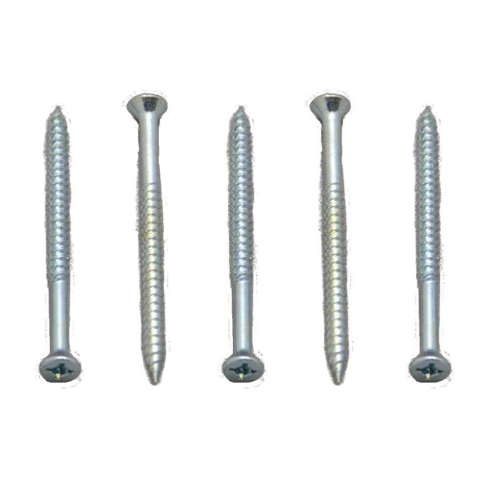 AP Products FSQ50Z8212 #8 x 2-1/2-Inch Zinc Flat Screws, 50