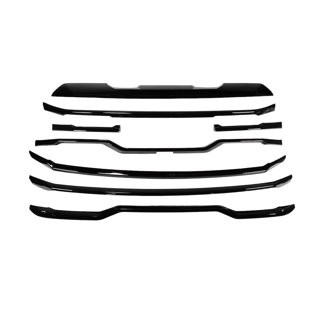 Coast To Coast GI205BLK Gloss Eight-Piece Grille Trim Kit - image 1