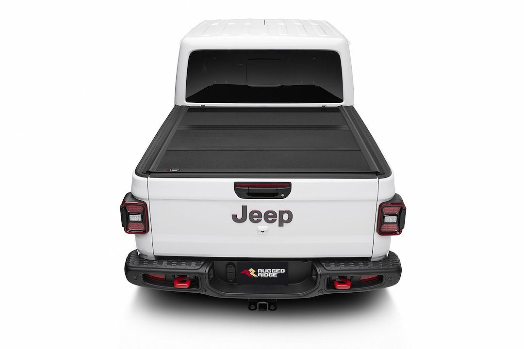 Rugged Ridge 13550.24 ARMIS Hard-Folding Aluminum Bed Cover