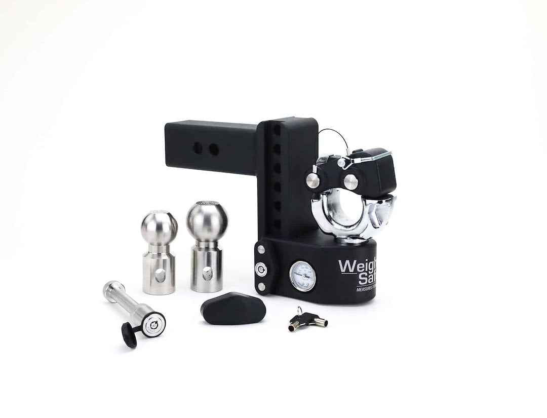 Weigh Safe Pintle Hitch - 2-1/2 in Receiver – S625PATBKA