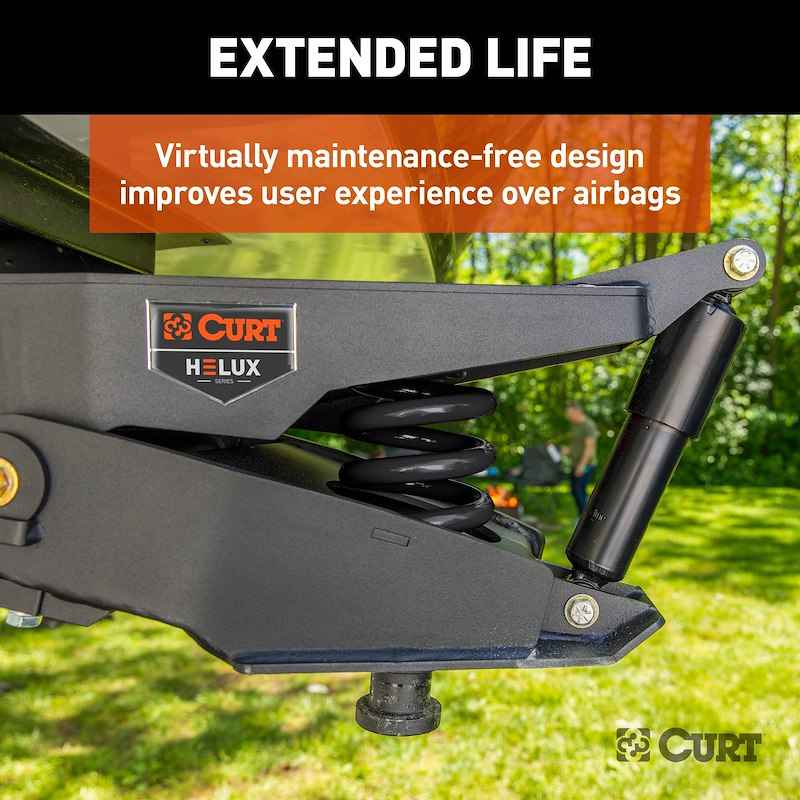 CURT 2024044572 Fifth Wheel Trailer Hitch Pin Box , CURT Helux Air-Ride Gooseneck – image 9