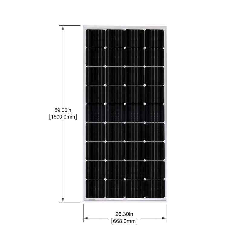 Go Power OVERLANDER-E 200 Watt Expansion Solar Panel Kit, Monocrystalline – image 3