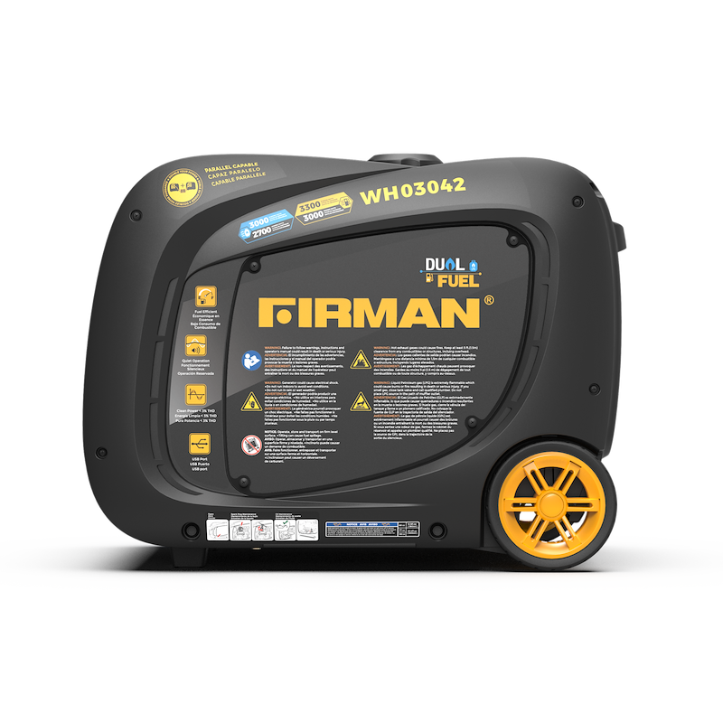 Firman WH03042 Whisper Hybrid Dual Fuel Inverter RV Generator, 3300W Portable – image 10
